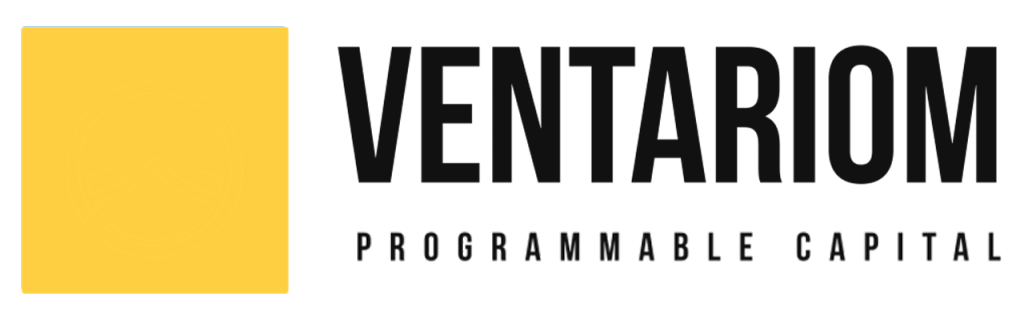 Ventariom Programmable Capital logo representing tokenised NAV-based fund architecture and AI-governed allocation